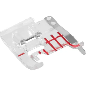 Příslušenství k šicímu stroji Husqvarna-Viking Patka s vodičem průhledná pro Husqvarnu 413034845N