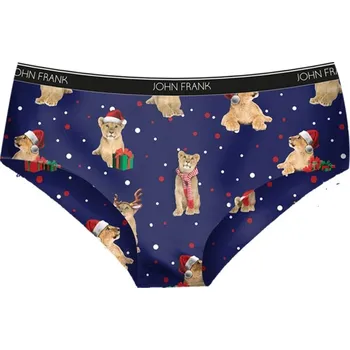 Kalhotky Dámské kalhotky WJFD-H39 Tm. modrá L