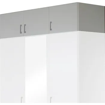 Šatní skříň Nástavec ESO 3dveřový 21535 bílá