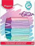 Maped Fluo Peps Classic Glitter 4 barvy