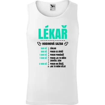 Pánské tílko Pánské tílko Malfini Core Hodinová sazba - lékař