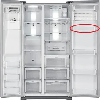 Samsung DA97-06495C 3. přihrádka z vrchu v pravé části dveří chladničky pro americkou ledničku