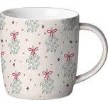Hrnek keramický 380ml Mistletoe Magic v dárkové krabičce, bílá