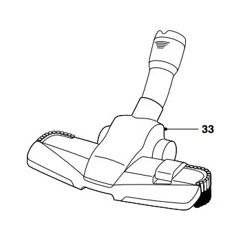 Hubice k vysavači Hubice 432200424791 pro sáčkové vysavače Philips = 432200426091
