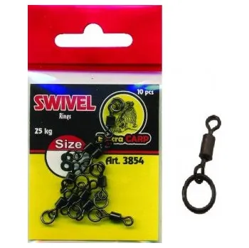 EXC Obratlík s kroužkem vel.8|3854