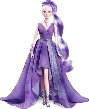 Panenka Mattel Barbie Crystal Fantasy Collection Ametyst 34,5 cm