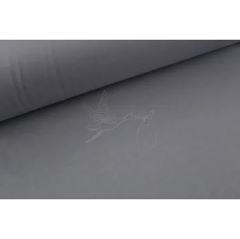 Šedomodrá - tmavá - bavlněné plátno, šíře 240cm - 056