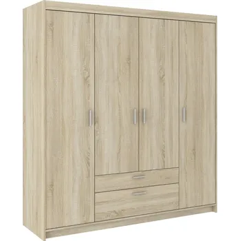 Šatní skříň Šatní skříň ELINA 4D dub sonoma