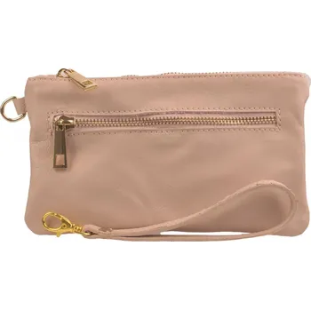 Kabelka Psaníčko světle pudrové - dámská malá kabelka s poutkem do ruky 115, IL GIGLIO