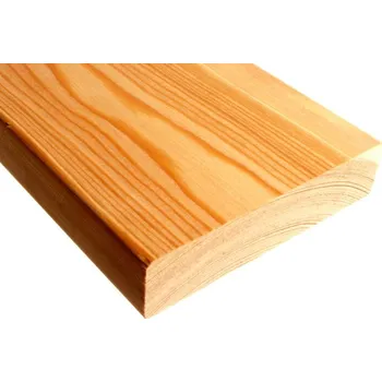 Terasové prkno Prkno MODŘÍN SLEZSKÝ 28x140, délka 4000mm hl./hl. (Terasové dřevo)