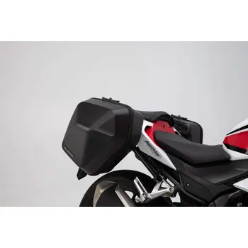 Zavazadlo na motocykl Honda CBR 500 R (16-) - sada nosičů a kufrů URBAN ABS, SW-Motech BC.HTA.01.742.30000/B