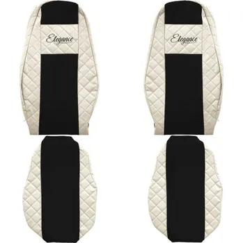 Kožené autopotahy Volvo FH4, béžové