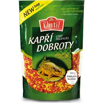 Návnadová surovina CHYTIL Anglická vločka 800 g Barevné provedení: oranžová + zelená