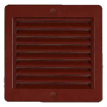 Větrací mřížka Větrací mřížka 175x175 KS H - hnědá, stavitelná