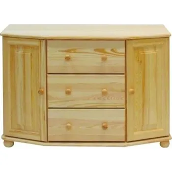 Komoda Maxi-Drew Komoda nr.22 - v78 x š118 x h47 cm (Barva dřeva: Olše)