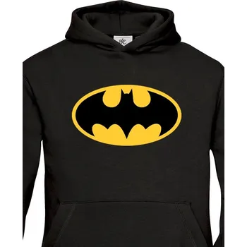 Dívčí mikina Dětská mikina Batman, Barva Černá, Velikost 98-104, Canvas Dětská mikina Bezvatriko.cz 101002
