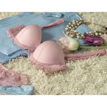 Podprsenka Lormar podprsenka Origami modrá 70B (Podprsenky Lormar Origami balkónová modrá 70B)