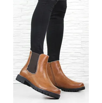 Dámská zimní obuv Lemon Tree Hnědé chelsea boty F2104BR Velikost: 37