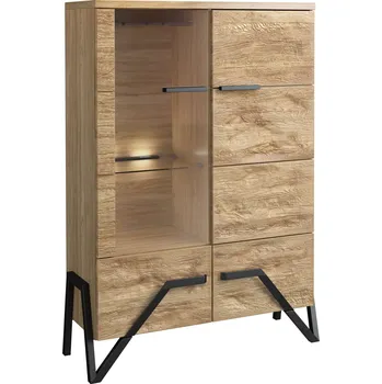 Vinotéka Barová skříňka Pik s osvětlením