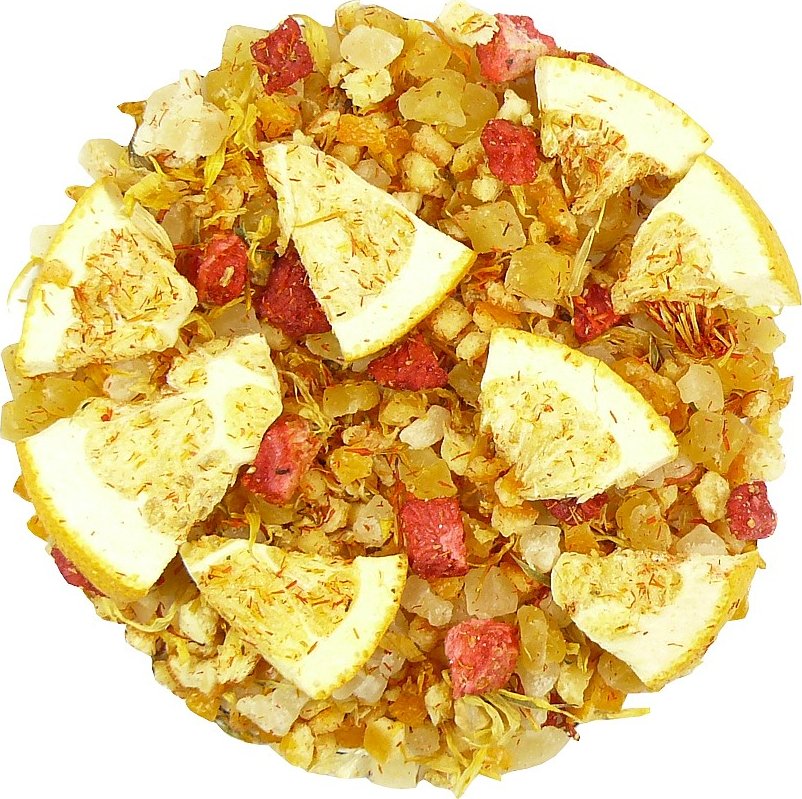 Mango-Pomeranč-Šafrán - ovocný čaj, balení 100 g