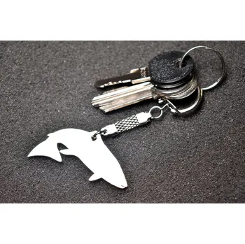 MojePřívlač.cz Rybářský přívěšek na klíče Pstruh