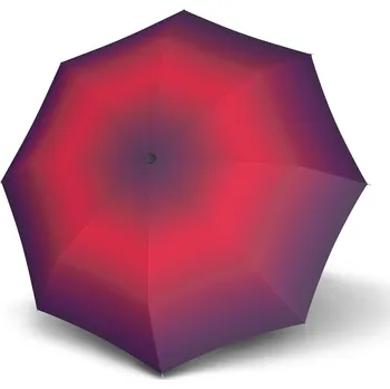 Deštník Fialovo-růžový duhový skládací dámský deštník Havanna New York