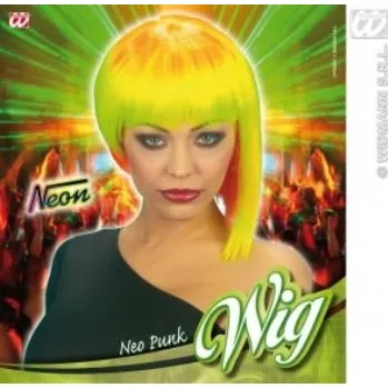 Karnevalová paruka Paruka neon Punk