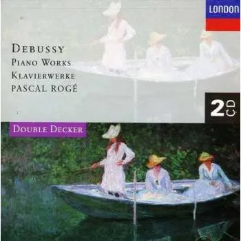 2CD Claude Debussy: Piano Works 2001 Incl."clair De Lune"