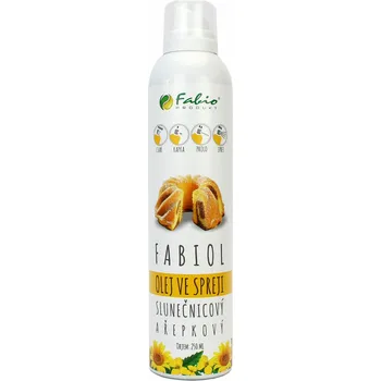 Rostlinný olej Fabio Fabiol řepkový a slunečnicový olej ve spreji 250 ml