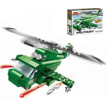 ostatní stavebnice COGO stavebnice Military Bojový vrtulník kompatibilní 191 dílů