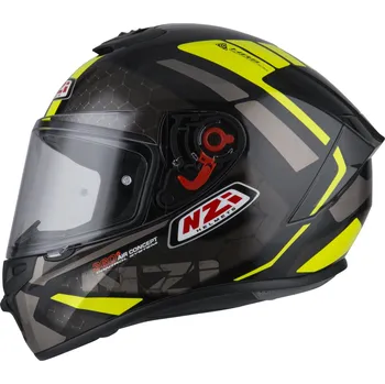 Helma na motorku Integrální přilba NZI TRENDY OVERTAKING černo žlutá Velikost: M