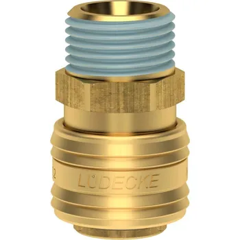 ES 38 AB (rychlospojka Standard R3/8" vnější, Loctite, DN7.2, mosaz)