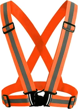 reflexní vesta APT AG590C Reflexní šle elastické oranžové uni