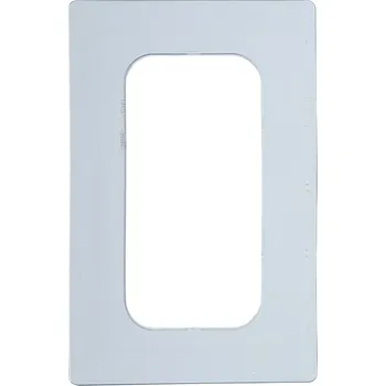 vypínač Podložka pod vypínač 72x142mm 2-násobná transparentní průhledná 3ks 342310081 Kopp