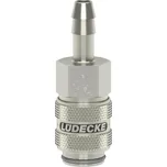 ESMNLA 4 T (rychlospojka Mini 4mm, DN5, mosaz nikl.)