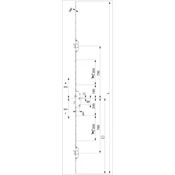 MACO Z-TS zámek E92 DM45 PZ 2Ho-Bo VK8 F-2.400X16 PT-M
