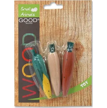 Hračka SMALL ANIMAL Zelenina na okusování (3ks)