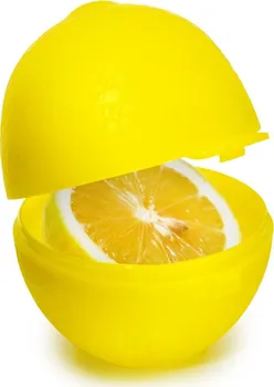 Potravinová dóza Qlux IDEAS Obal na citron 9 x 7,5 x 8,5 cm žlutý