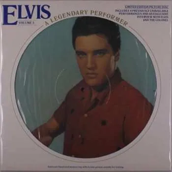 Zahraniční hudba LP Elvis Presley: A Legendary Performer - Volume 3 LTD | PIC 2021 Picture Disc Textured Vinyl Limited Edition