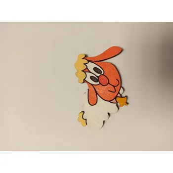 Velikonoční dekorace Dekorace dřevěná Ovečka holka 1ks/bal.