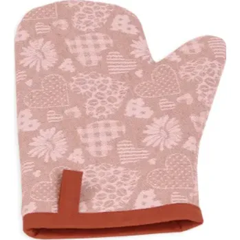 Chňapka Kuchyňská chňapka žakárská, Srdíčka