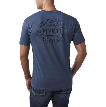 Pánské tričko Triko 5.11 Camp Knife S/S - Navy Heather S
