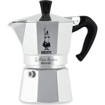 Moka konvice Bialetti Moka Express 1 šálek stříbrná