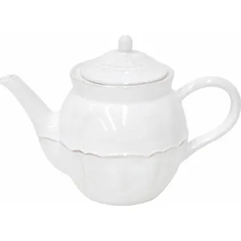 Konvice na čaj Bílá keramická konvice Alentejo, 1,35 l, COSTA NOVA