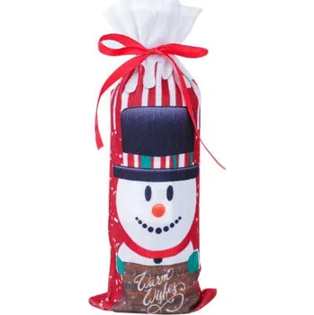 Vánoční dekorace DAALO Vánoční obal na láhev