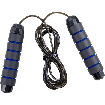 Švihadlo Fitness švihadlo s nastavitelnou délkou VFstyle modré