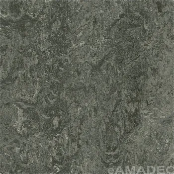 Koberec Forbo Flooring Přířodní Marmoleum Real (2 mm) 3048 - tmavě šedé