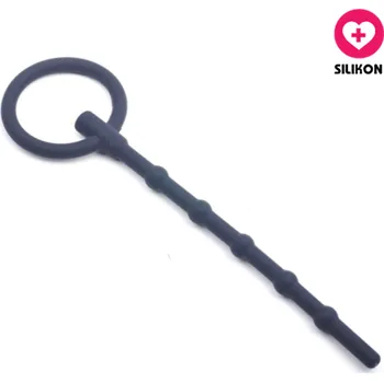 VšeNaSex.cz Dilatátor do močové trubice Silicone Cum-Thru Pin
