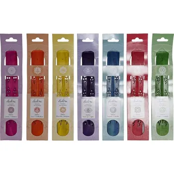 Vonná tyčinka Lyže na vonné tyčinky "ČAKRY" 30cm/7b.