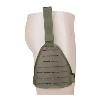 Airsoft Wosport WST Stehenní molle panel laser cut - Zelený